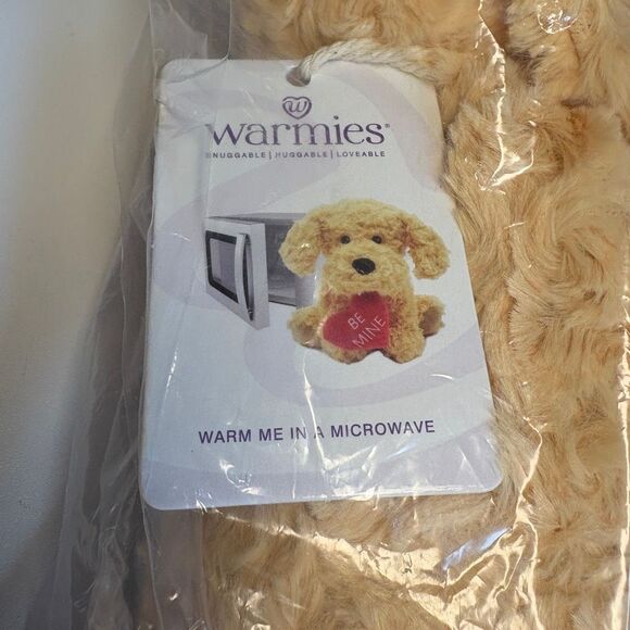 Warmies “Be Mine” Plush Puppy – Microwavable Heat & Aromatherapy Stuffed Animal - Picture 3 of 3